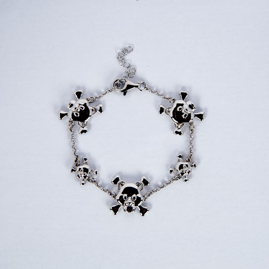 SILVER MIX SIZE BRACELET